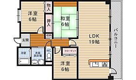 大阪府箕面市小野原東６丁目1番30号（賃貸マンション3LDK・2階・84.43㎡） その2