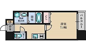 大阪府大阪市淀川区木川西３丁目（賃貸マンション1K・5階・25.42㎡） その2