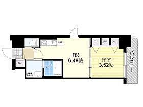 大阪府吹田市江坂町２丁目（賃貸マンション1DK・8階・27.09㎡） その2