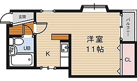 大阪府箕面市箕面２丁目2番27号（賃貸アパート1K・2階・24.00㎡） その2