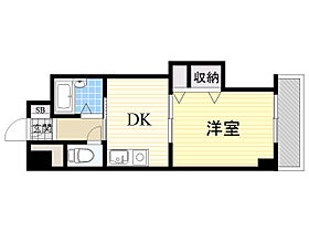 大阪府大阪市淀川区新北野３丁目8番17号（賃貸マンション1DK・4階・26.77㎡） その2