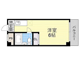 大阪府大阪市淀川区田川２丁目（賃貸マンション1R・8階・14.56㎡） その2