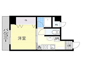 大阪府豊中市東寺内町（賃貸マンション1K・3階・24.50㎡） その2