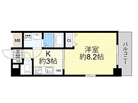 大阪府豊中市服部元町２丁目2番18号（賃貸マンション1K・2階・28.14㎡） その2