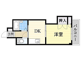 大阪府大阪市淀川区東三国６丁目9番5号（賃貸マンション1DK・1階・26.46㎡） その2