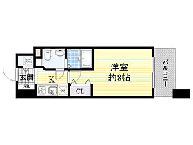 大阪府大阪市淀川区西中島６丁目11番7号（賃貸マンション1K・10階・24.95㎡） その2