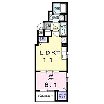 大阪府吹田市南吹田１丁目3番19号（賃貸アパート1LDK・1階・40.58㎡） その2