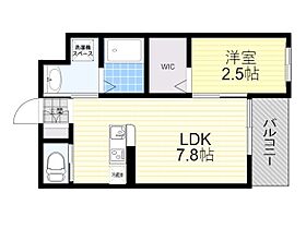 大阪府池田市石橋４丁目（賃貸マンション1K・2階・25.21㎡） その2