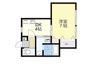 美吉野ハイツ  ｜ 大阪府豊中市豊南町東２丁目（賃貸マンション1DK・1階・26.00㎡） その2