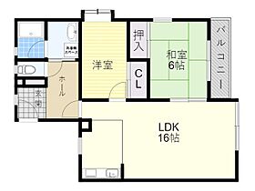 メゾンド晃良  ｜ 大阪府豊中市本町３丁目（賃貸マンション2LDK・3階・55.00㎡） その2