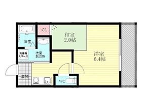 大阪府大阪市東淀川区西淡路３丁目（賃貸マンション1K・2階・28.78㎡） その2