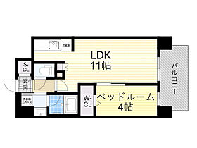 大阪府吹田市江の木町3番15号（賃貸マンション1LDK・6階・35.97㎡） その2