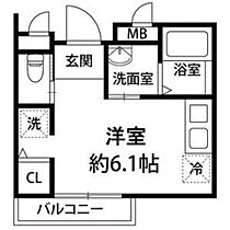 大阪府池田市住吉２丁目2番7号（賃貸マンション1R・1階・19.36㎡） その2