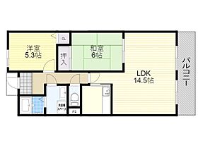 大阪府吹田市岸部北５丁目（賃貸マンション3LDK・4階・60.50㎡） その2