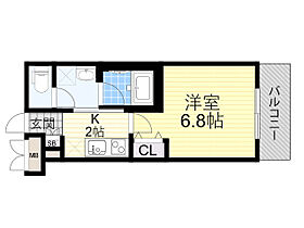 大阪府池田市石橋１丁目24番11号（賃貸マンション1K・3階・22.57㎡） その2