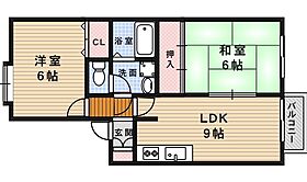 クレセントハイムフジ  ｜ 大阪府池田市住吉２丁目（賃貸アパート2LDK・2階・47.00㎡） その2