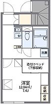 タピスリー  ｜ 栃木県足利市緑町1丁目（賃貸アパート1K・1階・23.27㎡） その2