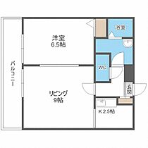 北海道札幌市中央区南六条東3丁目（賃貸マンション1LDK・7階・40.77㎡） その2