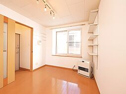 札幌市営南北線 中島公園駅 徒歩10分の賃貸アパート 2階1DKのリビング/ダイニング