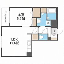 北海道札幌市中央区南八条西14丁目（賃貸マンション1LDK・1階・44.72㎡） その2