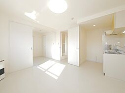 札幌市営東豊線 月寒中央駅 徒歩10分の賃貸マンション 4階1LDKのリビング/ダイニング