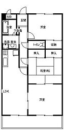 サニーレジデンス平塚2 3LDKの間取図画像