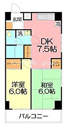 間取図画像 2DK