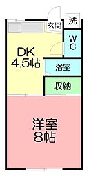 間取図画像 1DK