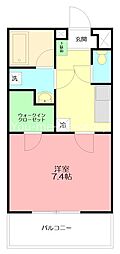 間取図画像 1K