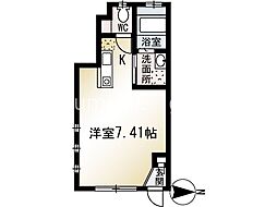 TAHITOLIEN 1Kの間取図画像