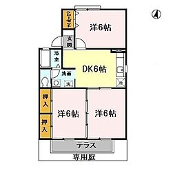 🉐敷金礼金0円！🉐セジュール・ドエル　Ｂ棟