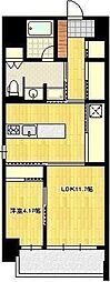 スタービンテージ 1LDKの間取図画像