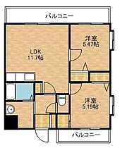 パエーゼ駅南  ｜ 佐賀県佐賀市駅前中央１丁目（賃貸マンション2LDK・9階・49.00㎡） その2