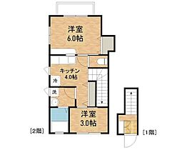 フォーチュン・プレイス  ｜ 長崎県佐世保市矢峰町（賃貸アパート2K・2階・32.34㎡） その2