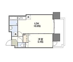 （仮称）稲荷町Mマンション 5階1LDKの間取り