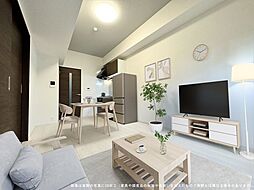 ファースト・ステージ稲荷町 6階1LDKのリビング/ダイニング