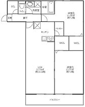 ハイセンチュリー  ｜ 千葉県柏市豊四季（賃貸アパート2LDK・3階・65.91㎡） その2