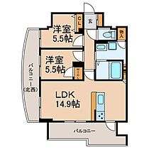 Brilliant　View　Central Park  ｜ 千葉県流山市前平井（賃貸マンション2LDK・12階・62.16㎡） その2