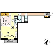 デュランタ  ｜ 千葉県柏市柏6丁目（賃貸マンション1LDK・1階・47.16㎡） その2