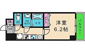 大阪府大阪市生野区鶴橋2丁目16-10（賃貸マンション1K・4階・25.20㎡） その2