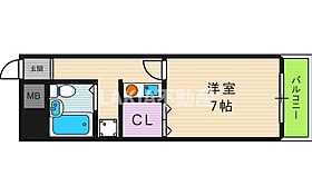 シティーハイツ鳴門 401 ｜ 大阪府大阪市阿倍野区松崎町3丁目7-14（賃貸マンション1K・4階・20.25㎡） その2