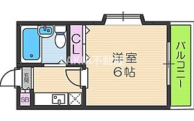 アパルト四天王寺II  ｜ 大阪府大阪市天王寺区大道2丁目（賃貸マンション1K・7階・19.00㎡） その2