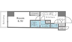 ヒルズパークサイド  ｜ 大阪府大阪市生野区鶴橋1丁目9-40（賃貸マンション1K・2階・23.21㎡） その2