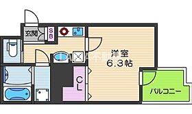 メゾン夕陽ヶ丘  ｜ 大阪府大阪市天王寺区上本町8丁目（賃貸マンション1K・5階・22.88㎡） その2