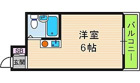 ヤングパレス阿倍野橋  ｜ 大阪府大阪市阿倍野区三明町1丁目6-7（賃貸マンション1R・2階・14.84㎡） その2