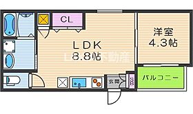 ＹＳ　maison　IVOLY  ｜ 大阪府大阪市生野区生野東2丁目14-22（賃貸アパート1LDK・1階・30.09㎡） その2