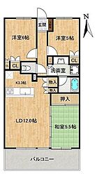 間取図画像 3LDK