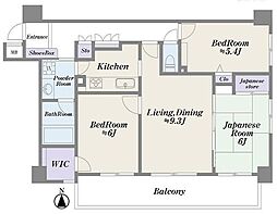 クリオ京成立石壱番館 3LDKの間取図画像