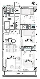 SSKグリーンパーク北綾瀬 3LDKの間取図画像