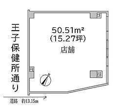 日神パレス東十条 ワンルームの間取図画像